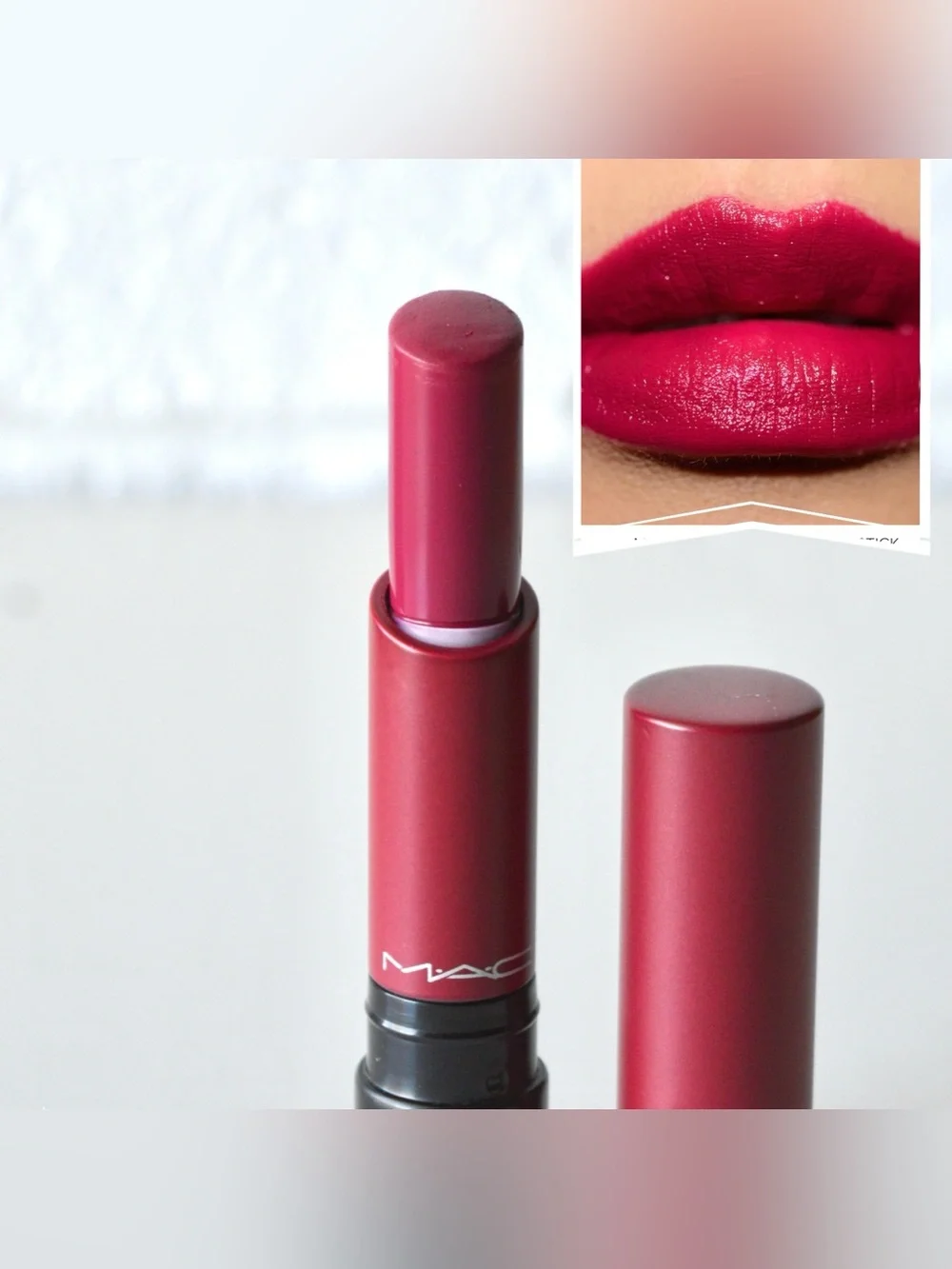 MAC Cosmetics Liptensity Lipstick *MARSALA* Dark Berry Discontinued